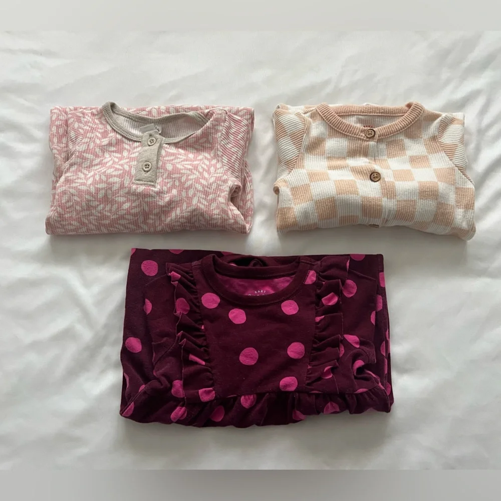 Bundle of 3 Girls 12 mo onesies